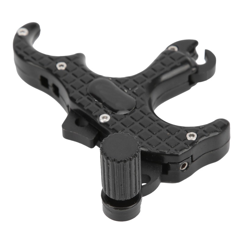 Aluminum Alloy Archery Bow Release Aid 3 Finger Thumb Caliper