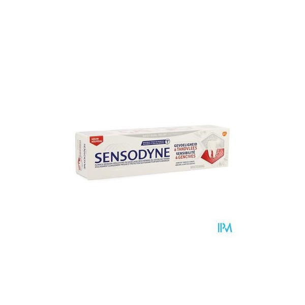 Sensodyne Sensibilité & Gencives Whitening Dentrifrice 75ml