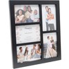 Hampton Frames GALLERY 5 Aperture - 4x6 (10x15cm) Black Multi
