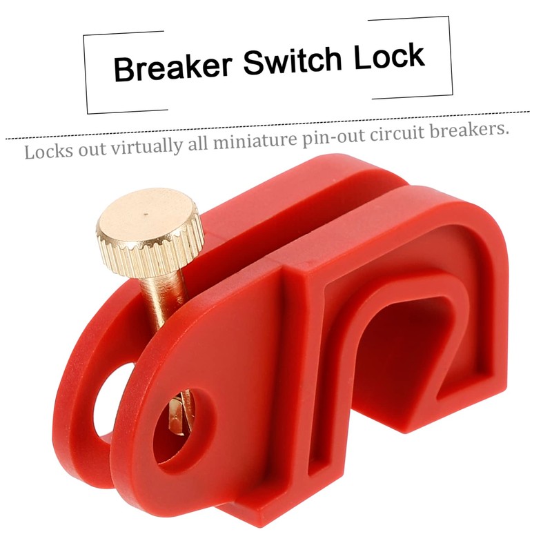 Healeved Miniature Circuit Labels Small Pin Electrical Panel Lockout Pin