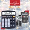 CATIGA Desktop Calculator (2 Pack) 12 Digit with Large LCD