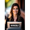 Invincible Sticker Large 3x9 Fun Unbeatable Champion Sticker