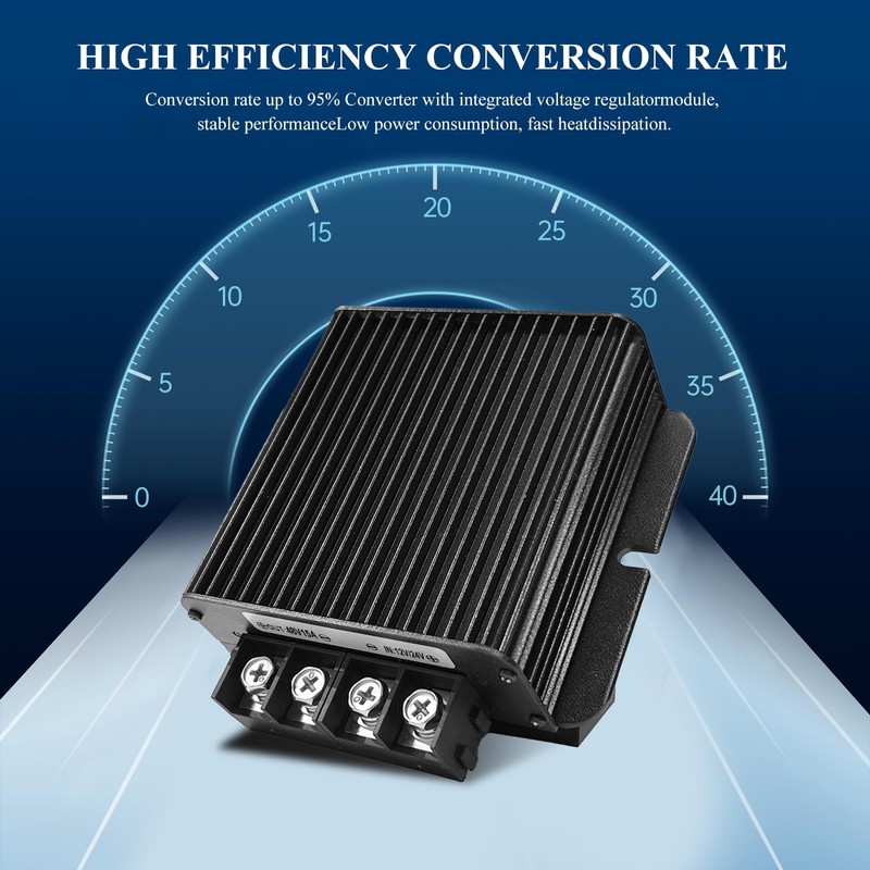 MZHOU 720W Dc-Dc 48V 15A Power Converter 12V/24V to 48V