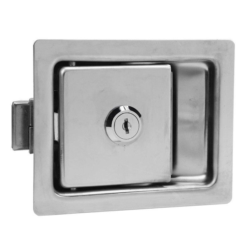 Cocoarm RV Toolbox Latch Stainless Steel Flush Mount Paddle Lock
