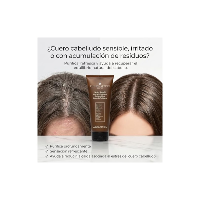 Philip Martin's Scalp benefit mascarilla reequilibrante para eliminar toxinas, 200