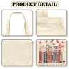 TOPJOWGA Fabric Bag, Cotton Bag, Printed Inspired Tote Bag, Women's
