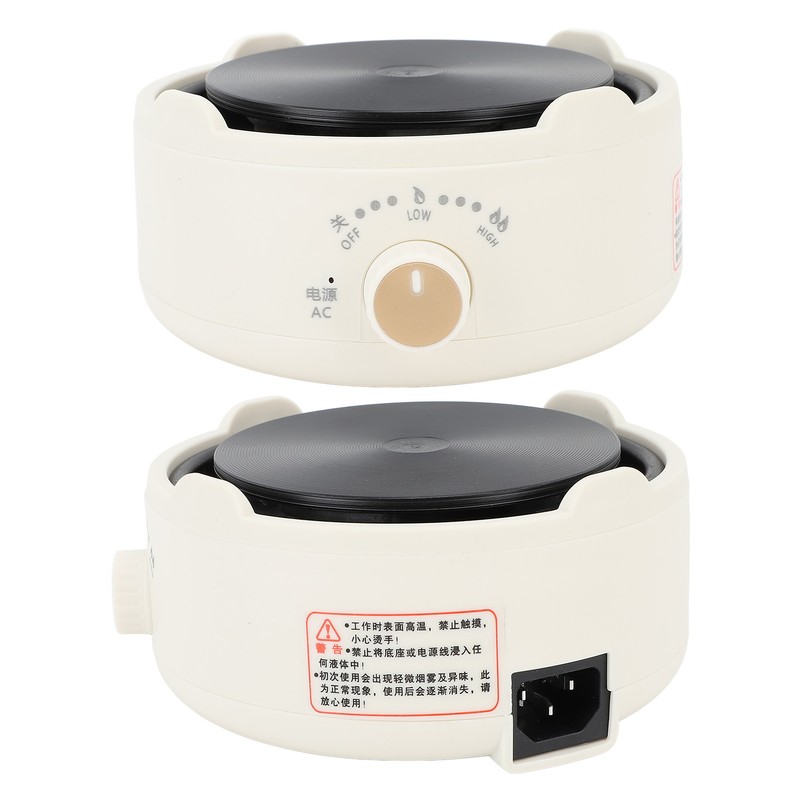 Countertop Single Burner Multifunction 2 Level Temperature Adjustable 500W Electric