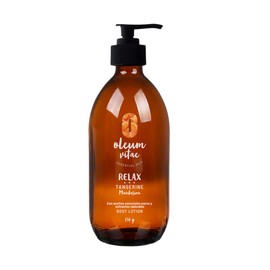 OLEUM VITAE Body Lotion. Crema Corporal con Aceite Esencial de Mandarina. Hidratación Profunda. Con Extractos de Caléndula, Aloe Vera y Manzanilla. 250gr