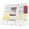 Leafiew 30 Pack 6x6x3 Bakery Boxes with Window – Small