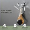 Angle Simple Folding Coat Towel Hook, Metal Robe Hook, Bathroom