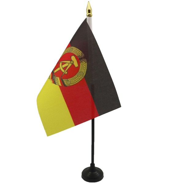 AZ FLAG - East Germany Table Flag 4'' x 6''