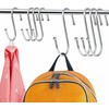 20PCS Steel S Shape Hooks Kitchen Hanger Rack Clothes Hanging