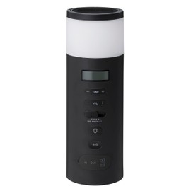 ±0 XAR-J010 Disaster Prevention Radio (Black)