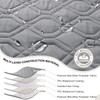 VANSOFY Extra Large Reclining Sectional Couch Covers, Waterproof 5-Piece Sofa