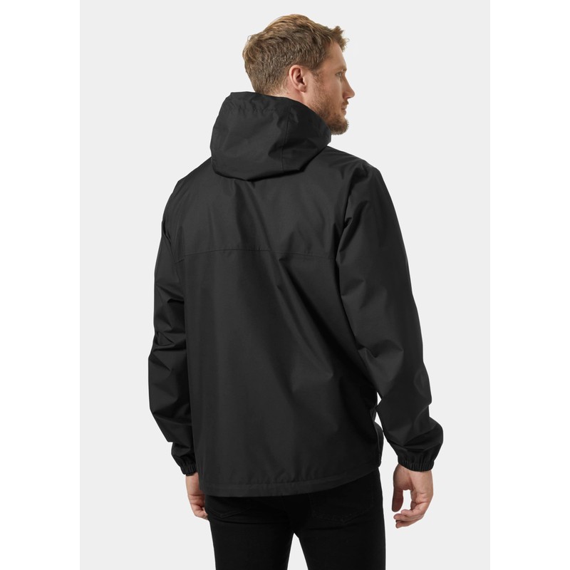 Helly-Hansen Men's Vancouver Rain Jacket, 990 Black, X-Large