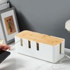 Cable Box - Cable Hiding Box - Wooden Cover Cord