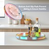 NiHome 9 Inch Acrylic Lazy Susan Organizer with 360° Rotating