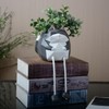 HAUCOZE Animal Planter Succulent Pots Flower Gifts Cat Sculpture Decor