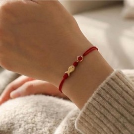 National Museum of Korea Goods Amulet Pollock Bracelet Five Elements Good Luck Knot Bracelet Wish Amulet Gift I agree to third party provision for delivery / 국립중앙박물관 굿즈 액막이 명태 팔찌 오행실 행운 매듭팔찌 소원 부적 선물용 배송을 위한 제3자 제공에 동의합니다