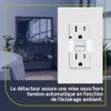 Leviton GFCI Outlet with Guidelight, 15 Amp, Self Test, Tamper-Resistant