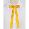 Allegra K School Ribbon, Uniform Ribbon, Ribbon Tie, Solid Color,