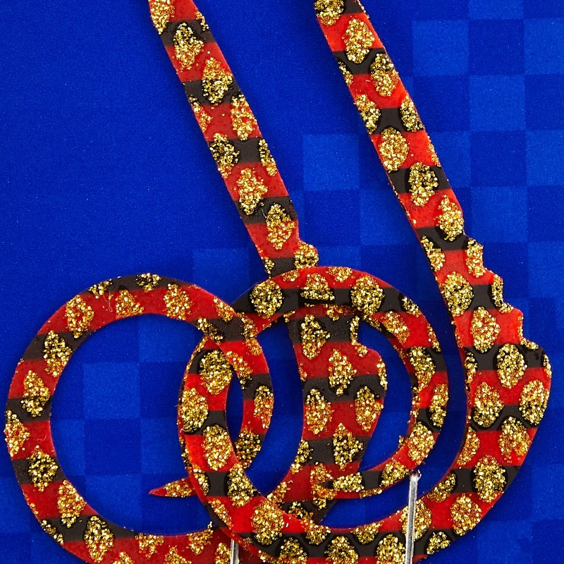 Major Craft Tie Lava RED BACK Custom Necktie Strong Wave