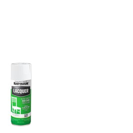 Rust-Oleum 1904830 Lacquer Spray Paint, 11 oz, Gloss White, (Pack of 1)