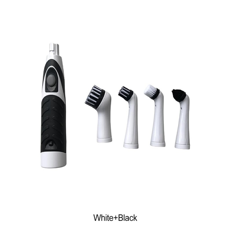 Cleaning Solution Electric Cleaning Brush with 4 Attachments for Bathroom