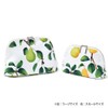 W1003400 Round Pouch (Small) Yellow La France Makeup Pouch, Stylish,