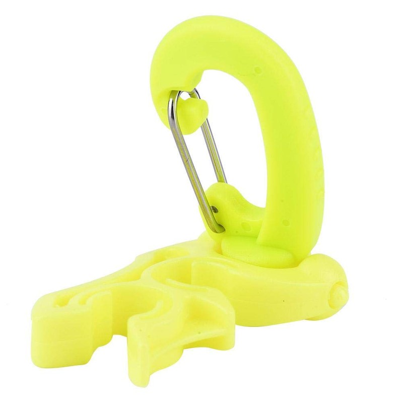 Keenso Scuba Diving Double Hose Holder with Clip, Scuba Diving