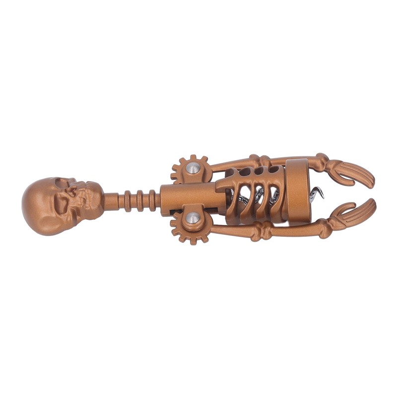 Skull Head Corkscrew Wine Bottle Opener Wine Opener for Birthdays