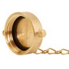 Brass Pin Lug 1 1/2" NH Cap with Chain