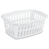 Sterilite 12-Pack Rectangular Laundry Basket, Plastic Clothes Hamper, 1.5 Bushel,