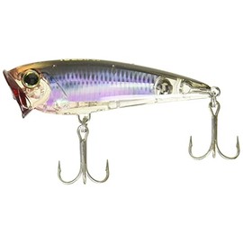 YO-ZURI Lure, Popper, 3D Inshore Popper (F), 2.8 inches (70 mm), 0.3 oz (8.5 g), R1210-RMT-Real Mallet