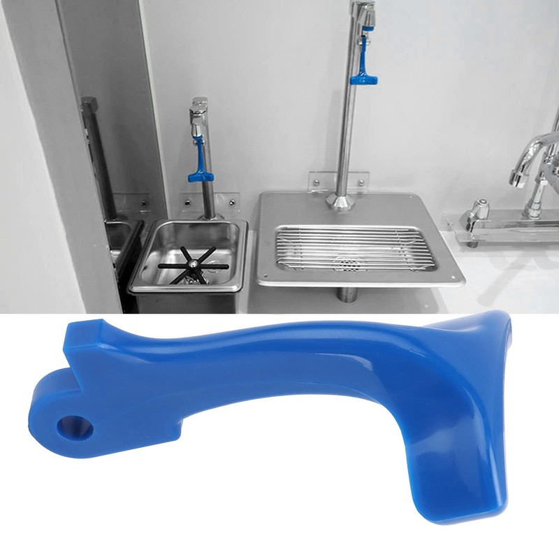 Push Faucet Handle, Plastic Water Outlet Push Rod Faucet Accessories