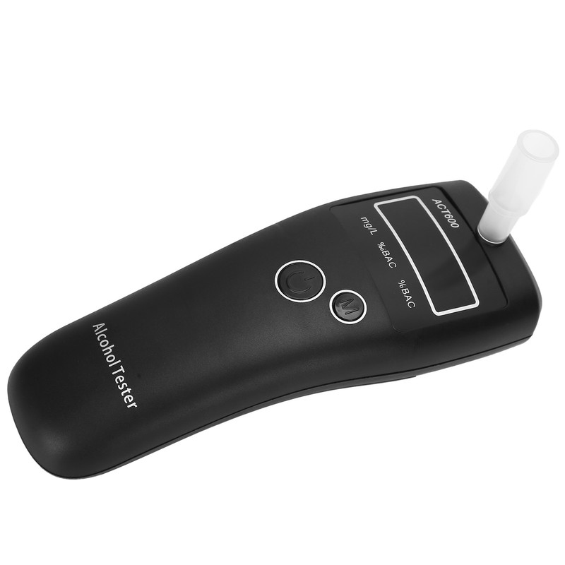 Mini Breathalyzer Wine Tester Drunk Driving Analyzer LCD with 10pcs