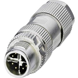 Phoenix 1417430 – plug-in connector vs-08-m12ms-10g-psco Cat6 a