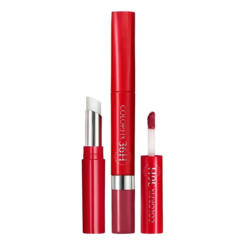 Labial Colorfix Duo Tattoo Esika Larga Duración E Indeleble