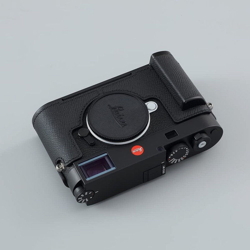 SIUTATDSH Camera Half Case for Leica M11, Vintage Metal Genuine