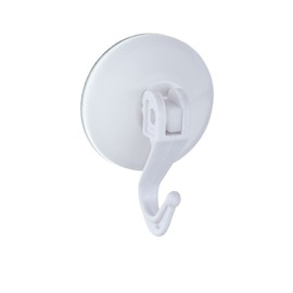 Wenko 4428010100 Lever Suction Hooks Set of 2, Plastic, 4.7 x 6.3 x 2.8 cm, White