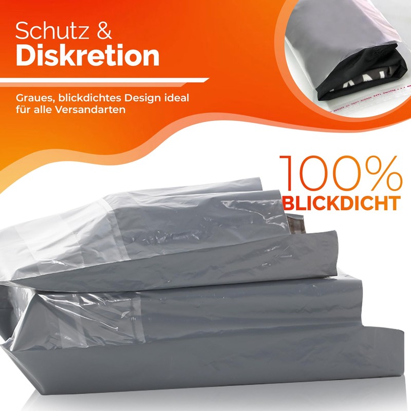 SMARTYnas Hochwertige Versandtaschen Packung mit 30 Versandtüten für Vinted und