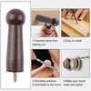 MOROBOR Wooden Shaker Pegs, 10pcs Decorative Coat Peg Natural Wood
