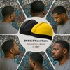 DURALA Adjustable Wave Caps for Men, Premium Elastic Stocking Cap