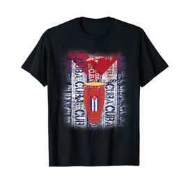Salsa Conga Cuba I Inspired by Cuban Flag T-Shirt