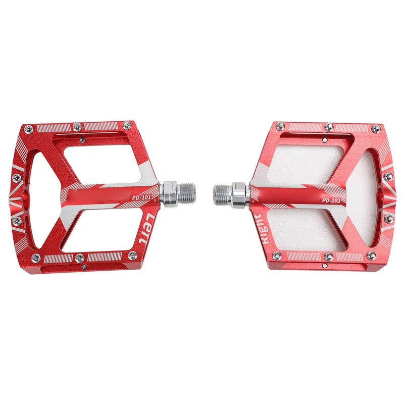 2PCS Universal Mountain Bike Pedal Replacement Non Slip CNC Aluminum