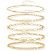 Gokeey Gold Bracelets for Women Trendy 14K Gold Plated Jewelry