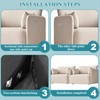 JMIATRY 48PCS Sectional Couch Connector, Sectional Sofa Connector Couch Bracket