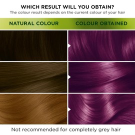 Garnier Nutrisse Ultra Color, Permanent Hair Dye, Intense Colour, For All Hair Types, 5.21 Intense Lilac