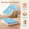 Egg Shaped Foam Pressure Relief Mattress for Bed Sore, Wedge