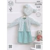 King Cole Double Knitting Pattern Easy Cable Design Baby Cardigans